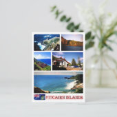 Pitcairninseln - Mosaik - Postkarte (Stehend Vorderseite)