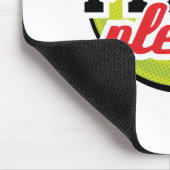 Pitch bitte lustige Softball Player Batter Mousepad (Ecke)
