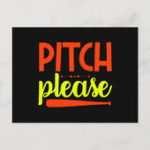 Pitch bitte postkarte (Vorderseite)