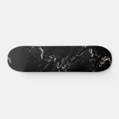 Pitch Black Desert Marble Skateboard (Horizontal)