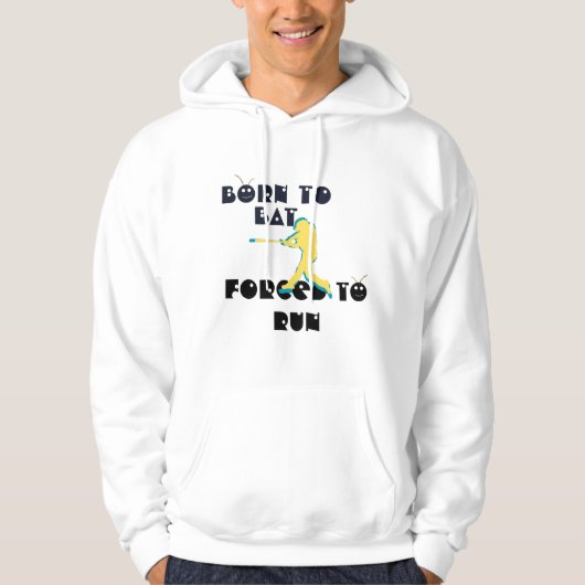 Pitch Happens, Swing Anyway Hoodie (Vorderseite)