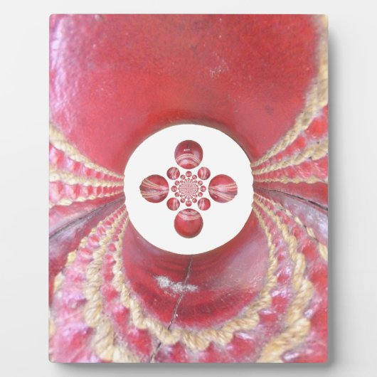 Pitch Kaleidoskop: Cricket Balls The Game's Heart Fotoplatte (Vorderseite)