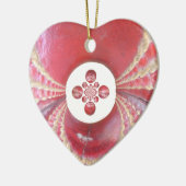 Pitch Kaleidoskop: Cricket Balls The Game's Heart Keramik Ornament (Links)