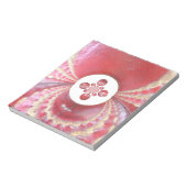 Pitch Kaleidoskop: Cricket Balls The Game's Heart Notizblock (Rotiert)