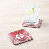 Pitch Kaleidoskop: Cricket Balls The Game's Heart Untersetzer (Rechte Seite)