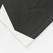 Pitch Pastell & Soft White Star Design Fleecedecke (Ecke)