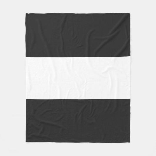 Pitch Pastell & Weiß Bar Design Fleecedecke (Vorderseite)