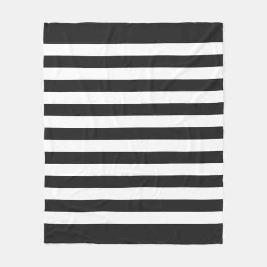 Pitch Pastell & Weiße Linien Muster Fleecedecke (Vorderseite)