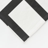Pitch Pastell & White Weave Design Fleecedecke (Ecke)