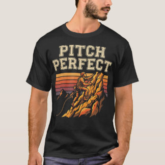 Pitch Perfect Felsenkletter-Berg T-Shirt