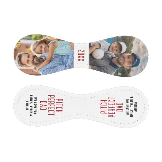 Pitch Perfekter Vater Pater □ s 2 FotoCollage Baseball (Paneele)