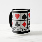 Pitch Player - benutzerdefinierte Tasse - wählen S (Vorderseite Links)