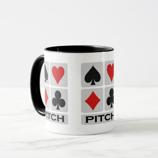Pitch Player Tasse - wählen Sie Stil & Farbe (Vorderseite Links)