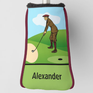 Pitch Shot von Panikgeplagtem Duffer Golf Headcover