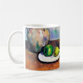 Pitcher and Fruit, Paul Cezanne Kaffeetasse (Links)