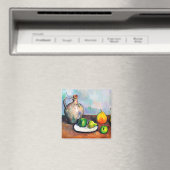 Pitcher and Fruit, Paul Cezanne Magnet (In Situ (Geschirrspüler))