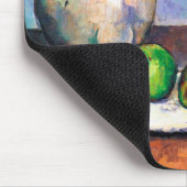 Pitcher and Fruit, Paul Cezanne Mousepad (Ecke)