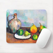 Pitcher and Fruit, Paul Cezanne Mousepad (Mit Mouse)
