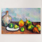 Pitcher and Fruit, Paul Cezanne Puzzle (Horizontal)