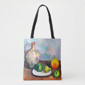 Pitcher and Fruit, Paul Cezanne Tasche (Vorderseite)