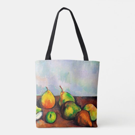 Pitcher and Fruit, Paul Cezanne Tasche (Rückseite)