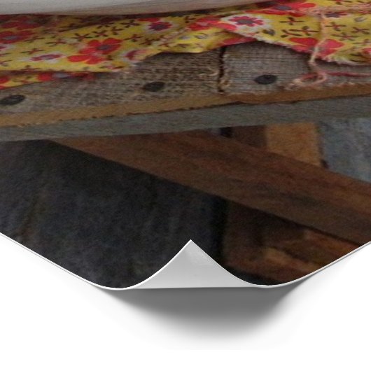 Pitcher auf der Porch Poster (Ecke)