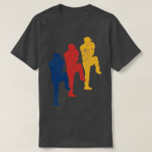 Pitcher Baseball Baseball Player T-Shirt (Design vorne)