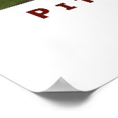 Pitcher des Plums Poster (Ecke)