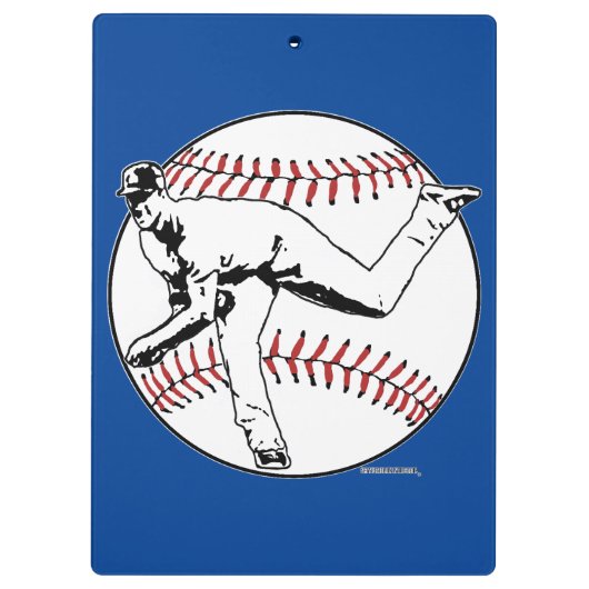 Pitcher Klemmbrett (Rückseite)