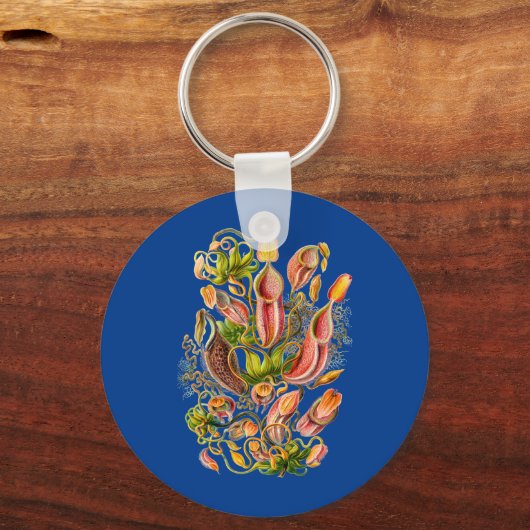 Pitcher-Pflanze Schlüsselanhänger (Vorderseite)