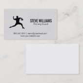 Pitcher | Sport Visitenkarte (Vorne/Hinten)