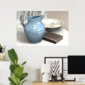 Pitcher und Becken Poster (Heimbüro)