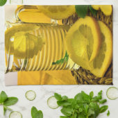 Pitcher von Lemon Tea Geschirrtuch (Gefaltet)