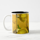 Pitcher von Lemon Tea Zweifarbige Tasse (Links)