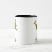 Pitcher von rosa Tulips Tasse (Zentrum)