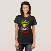 Pitches Be Crazy Softball Player Softball Team Coa T-Shirt (Vorne ganz)