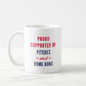 Pitches und Zuhause-Runs Kaffeetasse (Links)