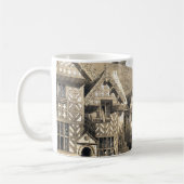 Pitchford Hall 16. Jahrhundert White Coffee Tasse (Links)