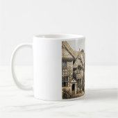 Pitchford Hall 16. Jahrhundert White Coffee Tasse (Links)