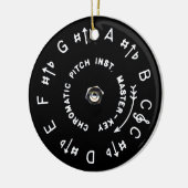 Pitchpipe Keramik Ornament (Links)