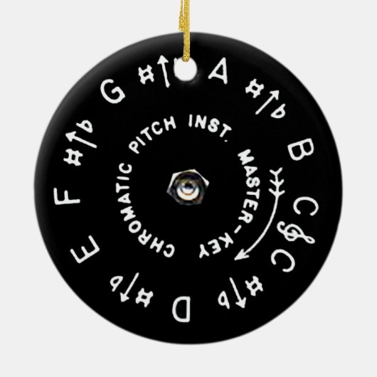 Pitchpipe Keramik Ornament (Hinten)