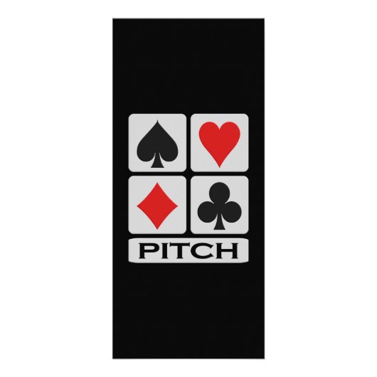 Pitchrackkarte Werbekarte (Vorne)