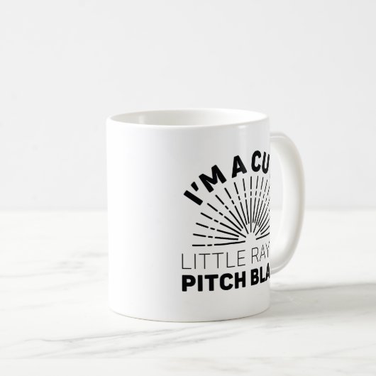Pitchschwarz Kaffeetasse (VorderseiteRechts)