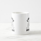 Pitchschwarz Kaffeetasse (Mittel)