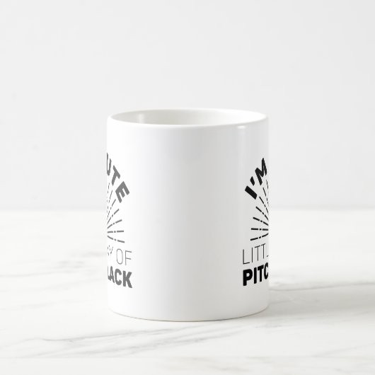 Pitchschwarz Kaffeetasse (Mittel)