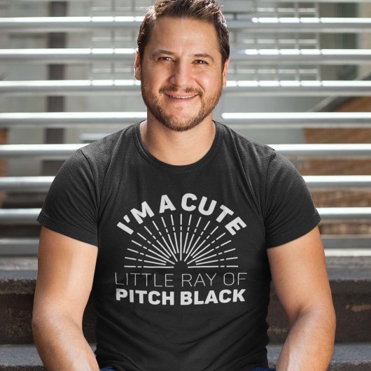Pitchschwarz T-Shirt