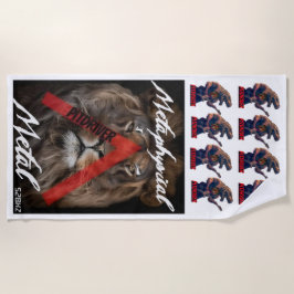 PitDriver Beach Handtuch