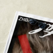 PitDriver Beach Handtuch (Beispiel)