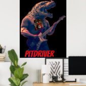 PitDriver PitZillEin Poster (Heimbüro)