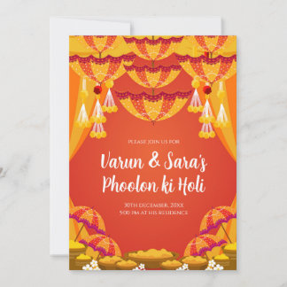 Pithi Einladungen & Digital Haldi Einladungen
